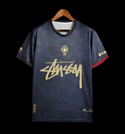 PORTUGAL x STÜSSY BLACK SPECIAL JERSEY