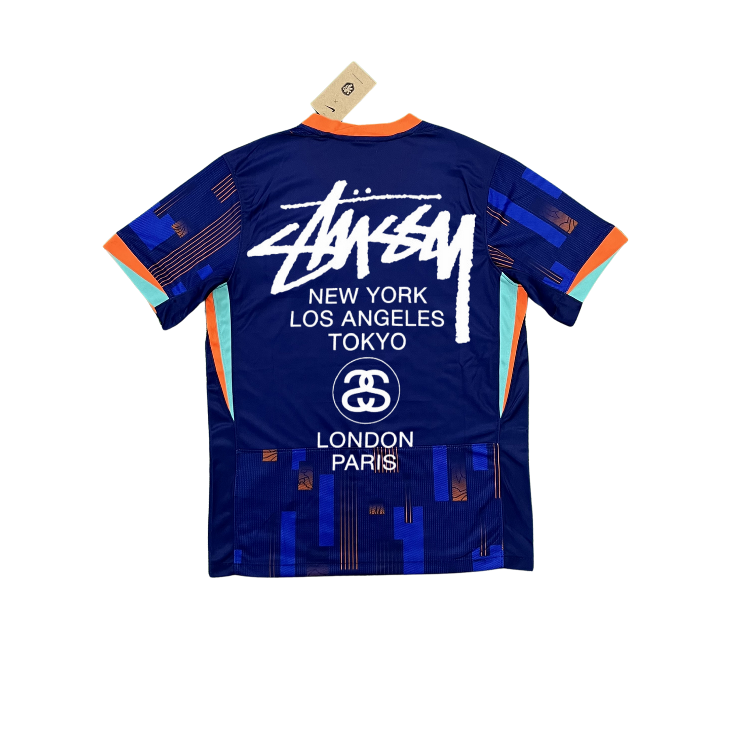 STÜSSY INTERNATIONAL TEAM JERSEY stussy Stussy International Team Jersey Blue Size Extra Large Brand