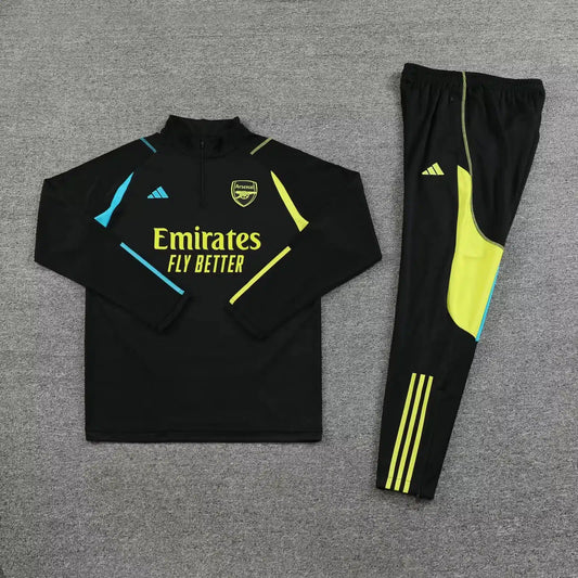 ARSENAL 2023/2024 BLACK TRACKSUIT