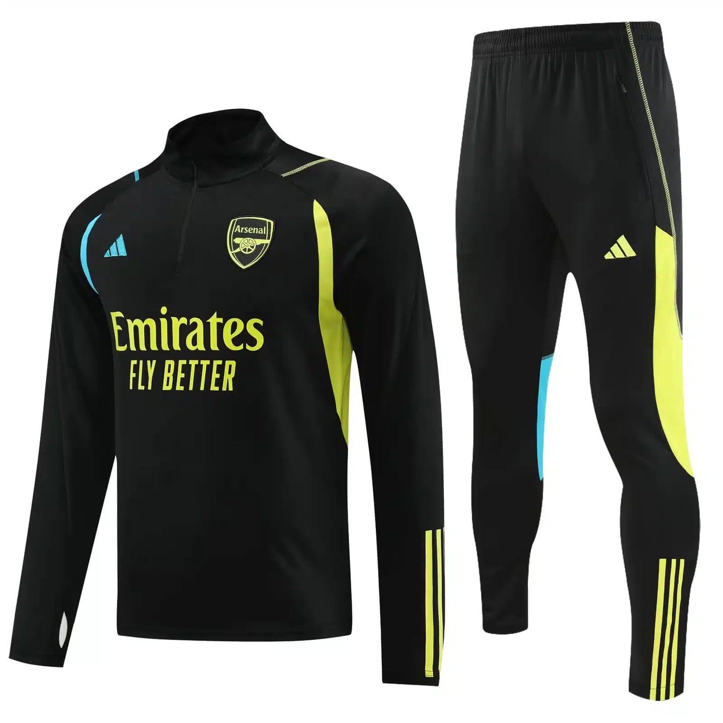 ARSENAL 2023/2024 BLACK TRACKSUIT