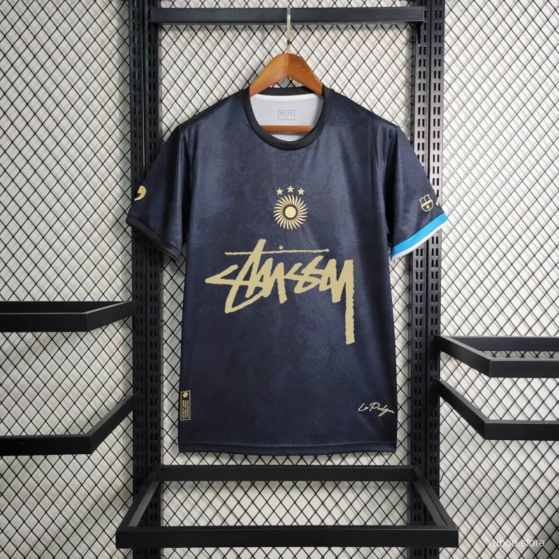 ARGENTINA x STÜSSY BLACK SPECIAL JERSEY