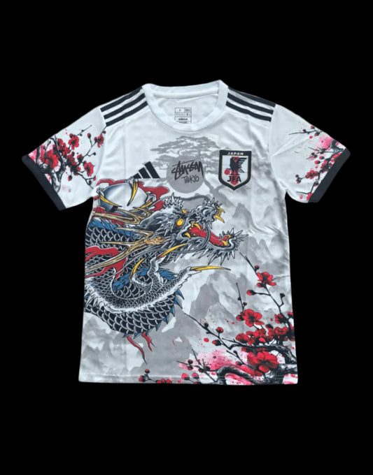 STÜSSY x “JAPAN” JERSEY - RED DRAGON