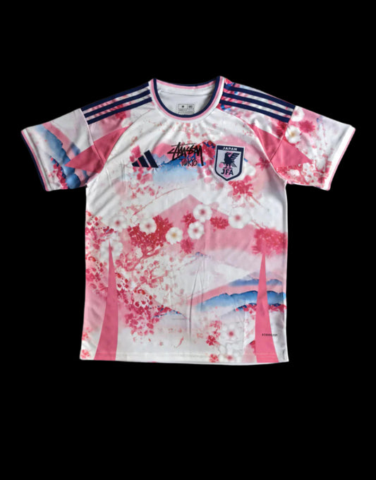 STÜSSY x “JAPAN” JERSEY - PINK SAKURA