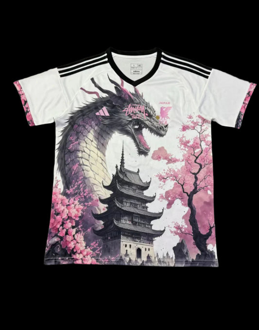 STÜSSY x “JAPAN” JERSEY - PINK DRAGON